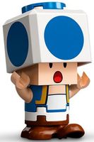 Lego NEU Blue Toad - Surprised mar0080 (2021) Super Mario