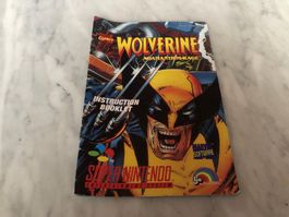 ANLEITUNG FÜR WOLVERINE ADAMANTIUM RAGE SUPER NINTENDO