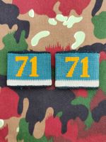 Achselschlaufen Versorgungstruppen Bat 71 Kp 6 Set