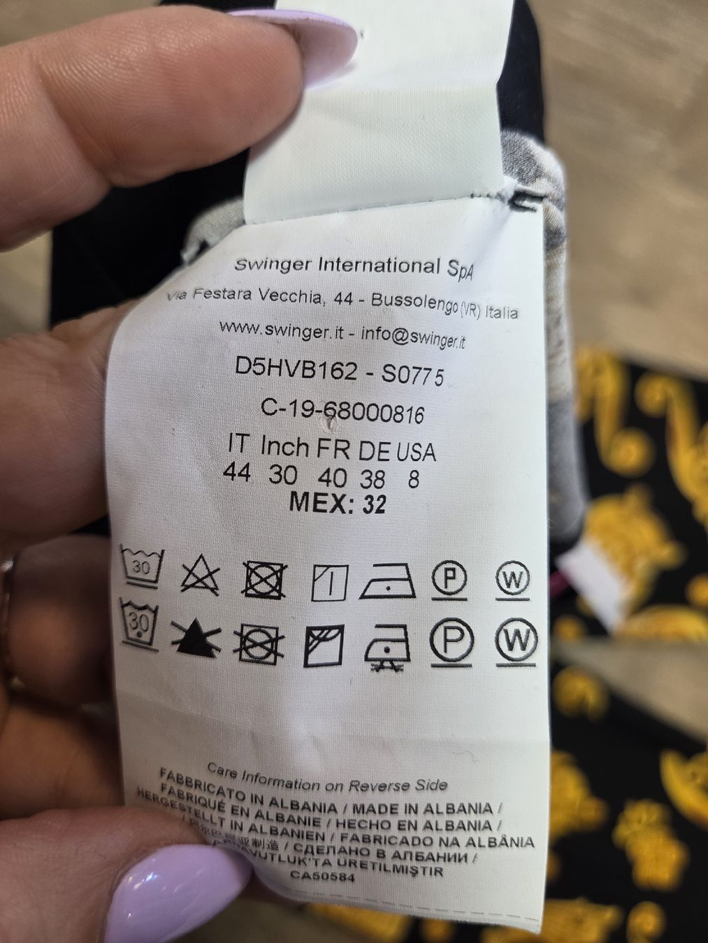 Leggings: Versace Couture Leggings – Usato da Zürich venduto da Bubi83 4