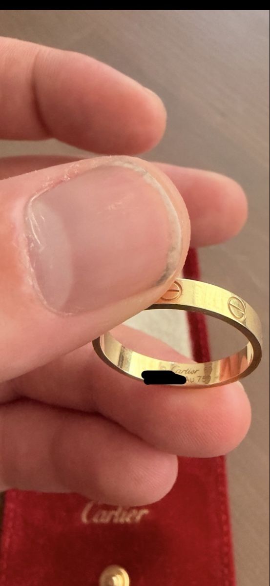 Cartier Ringe: Cartier Love Gold Ring  – Neu (gemäss Beschreibung) aus bern von M-Telist