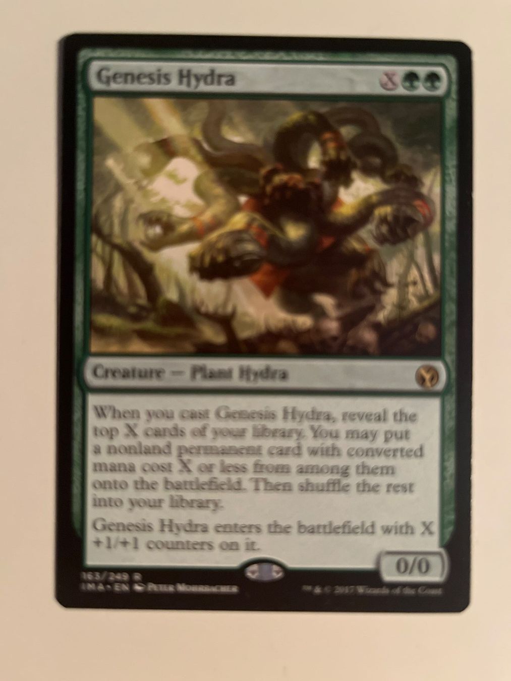 Magic The Gathering Carte collezionabili: 1 x Genesis Hydra - Magic: The Gathering - MtG – Usato da Kriens venduto da Shadi1980