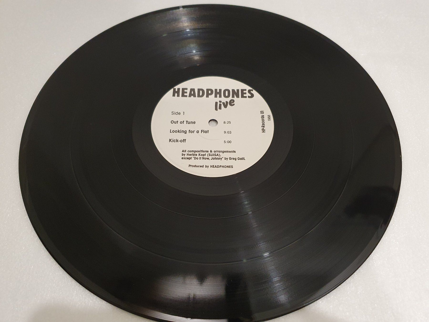 Dischi in vinile: Headphones – Live – Usato da Uster venduto da Vinyl-Leidenschaft 2