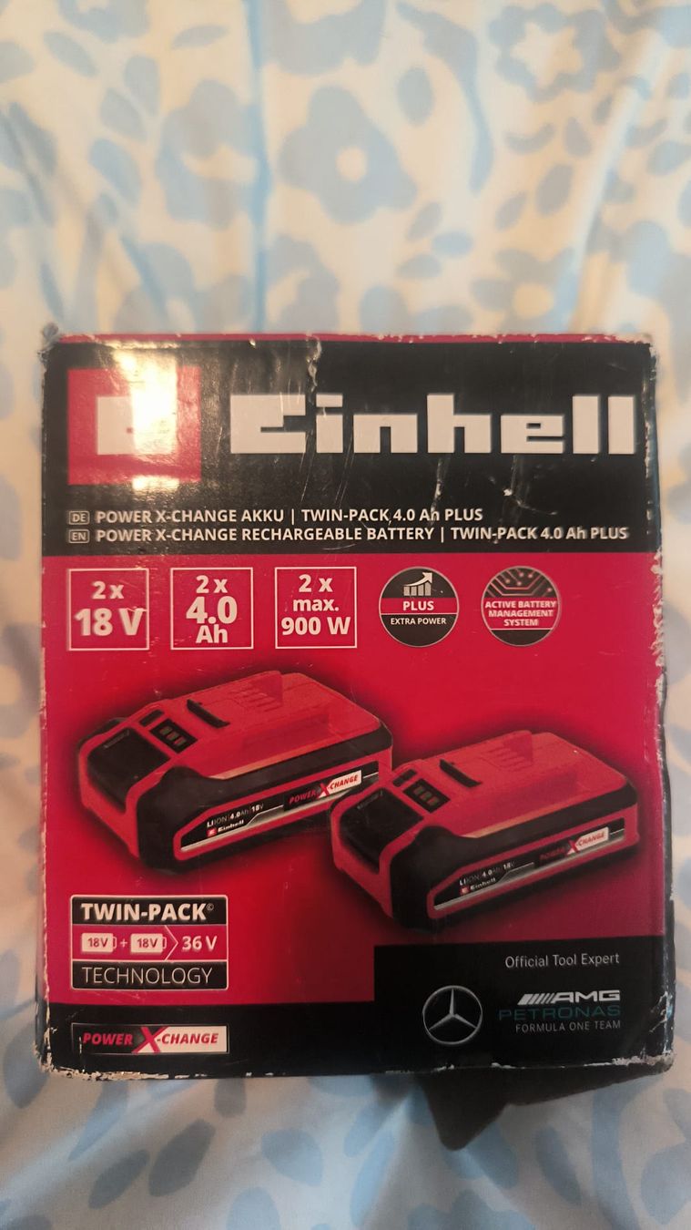 Einhell Accus & piles: Einhell Twin-Pack 4.0 Ah Battery Set new – Neuf (Voir description) à wattwil par pel_qh26