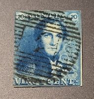 Belgien 1849 alte briefmarke