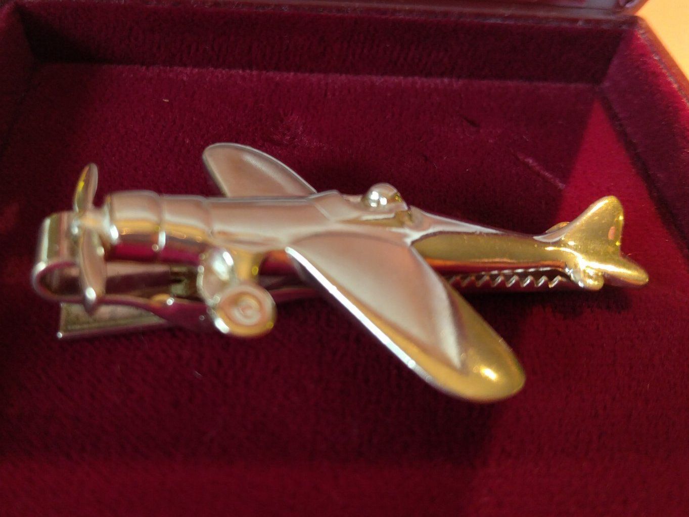 Broschen & Nadeln: Krawattennadel Flugzeug, Silber ca. 16gr 925 – Gebraucht aus Zürich von dschwab3 2