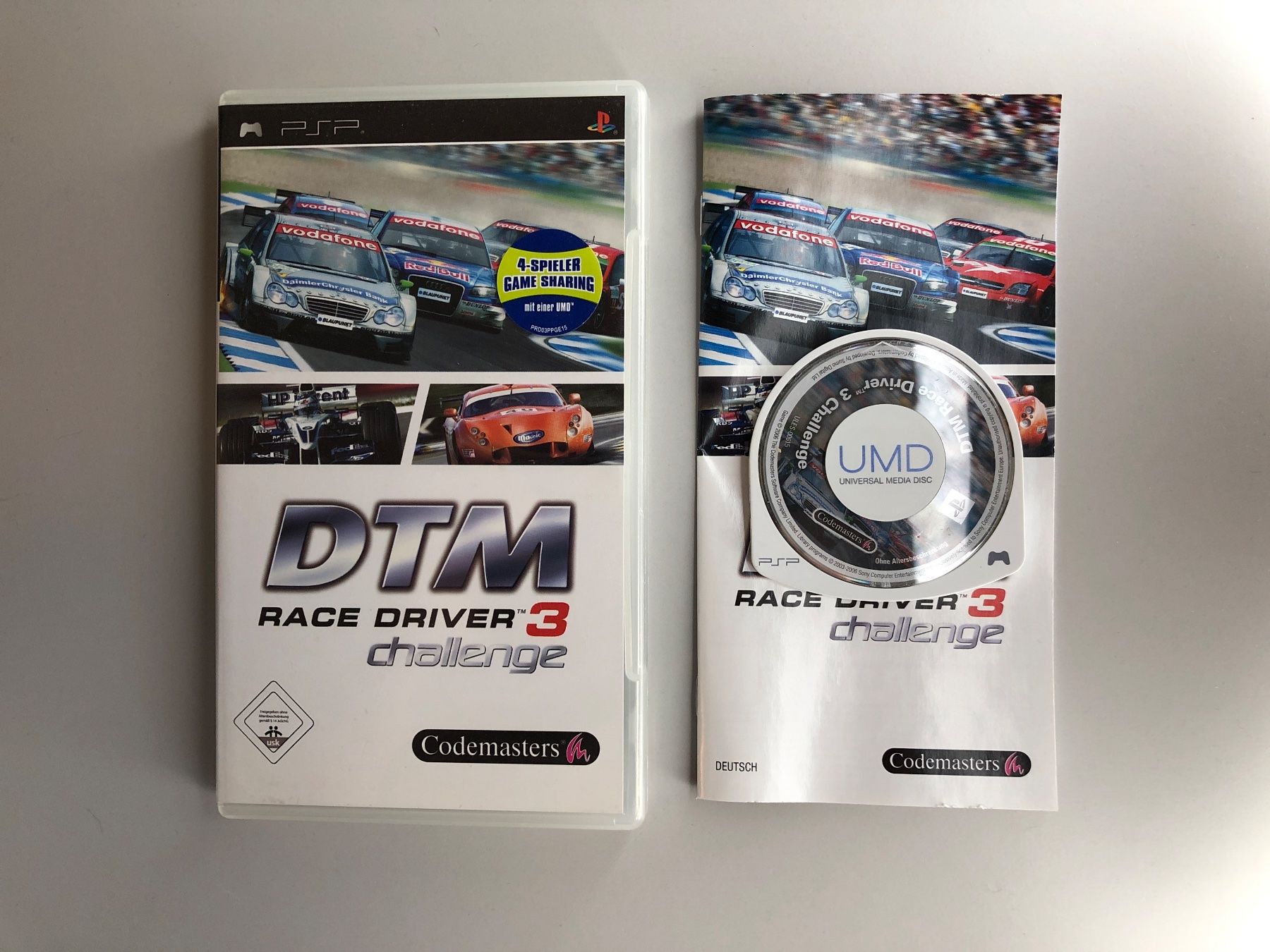 Sony Giochi: DTM Race Driver 3 - PSP – Usato da St.gallen venduto da taduz