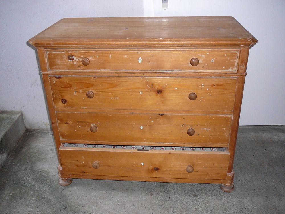 Antike Kommode Shabby Chic Vintage Möbel Holzkommode (Gebraucht) in ...