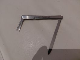 Giesser Taschenmesser, Widmer & Pagani AG Gravur, Top!