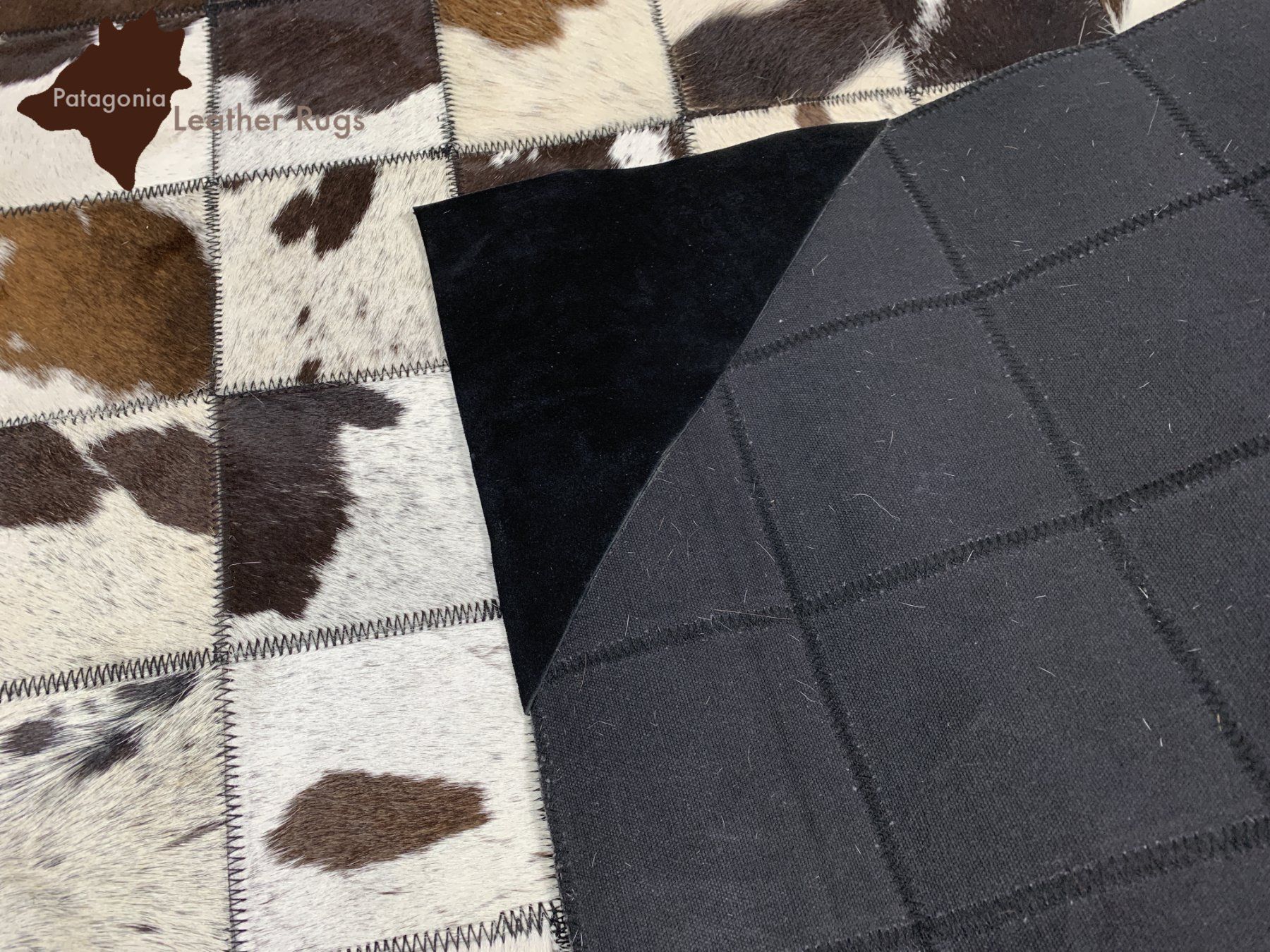 Teppiche: Kuhfell Teppich Patchwork – Neu und originalverpackt aus Arbedo von patagonialeatherrugs 4