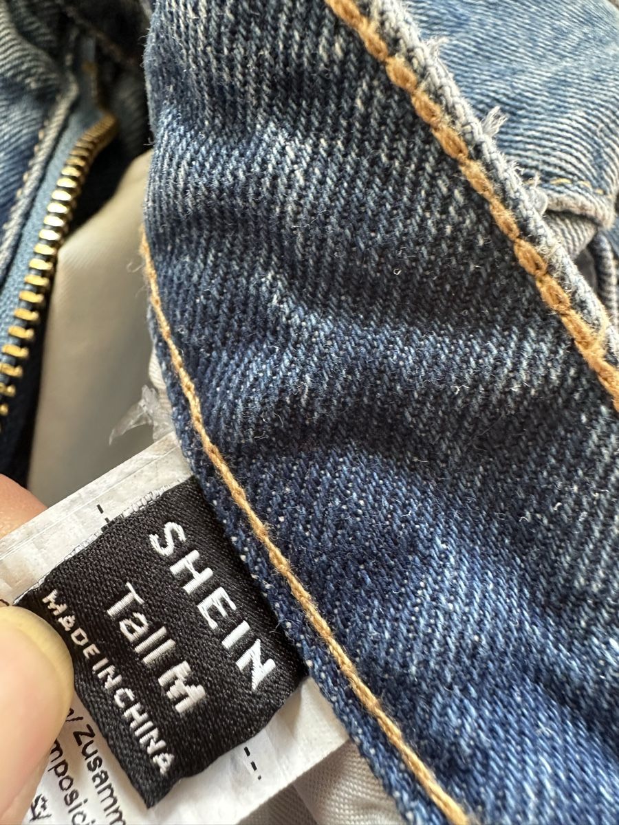 Shein Jeans: Shein Tall Jeans, Gr. M, destroyed Look . – Usato da Schöfflisdorf venduto da Katrins02 1