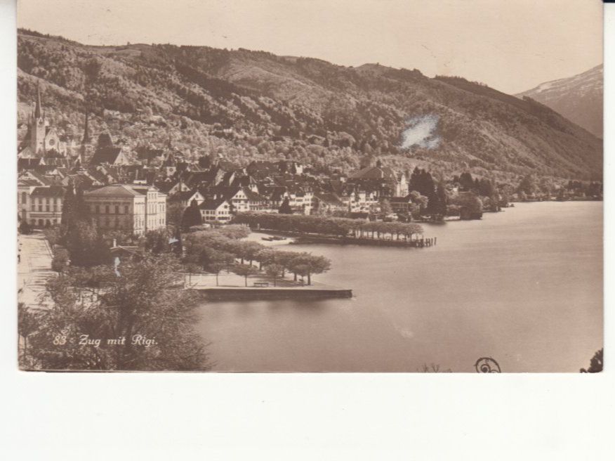Cartoline postali: Zug 1915 – Usato da Bürglen TG venduto da StampGraf