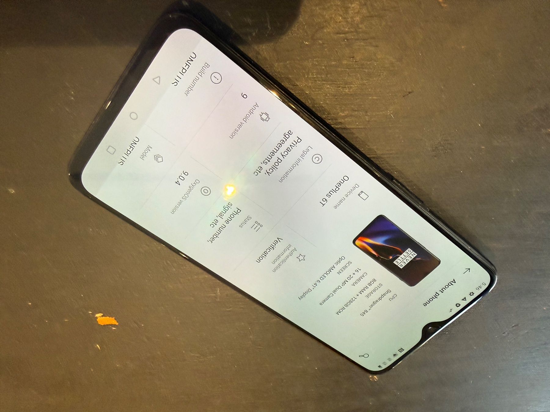 OnePlus Telefoni cellulari / Smartphones: OnePlus 6T 128GB – Usato da Siebnen venduto da icrservicesolutions