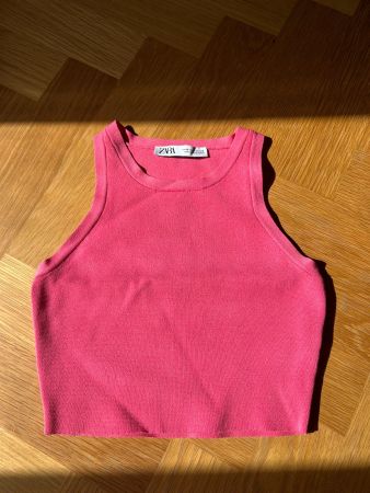 Zara Halter Crop Top
