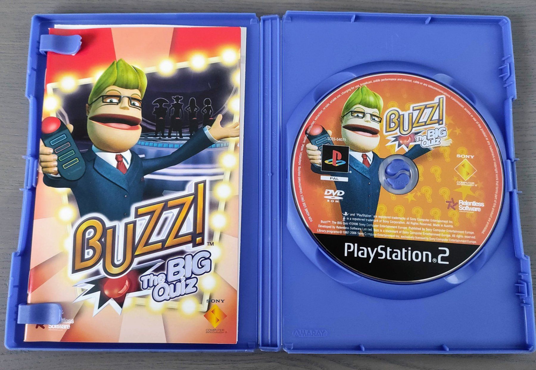 Sony Spiele: Buzz!: The BIG Quiz für PS2 – Gebraucht aus Gebenstorf von Elchenn 3