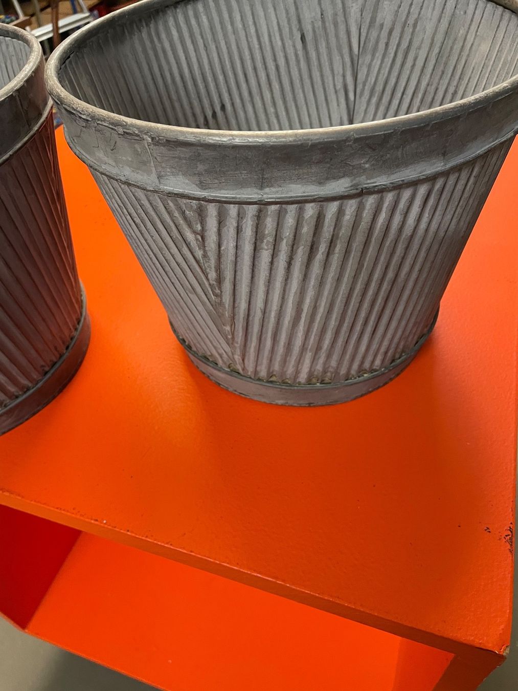 Pots de fleurs: Uebertopf Blech. 2x – Neuf (Voir description) à Zürich par Danokiko 1