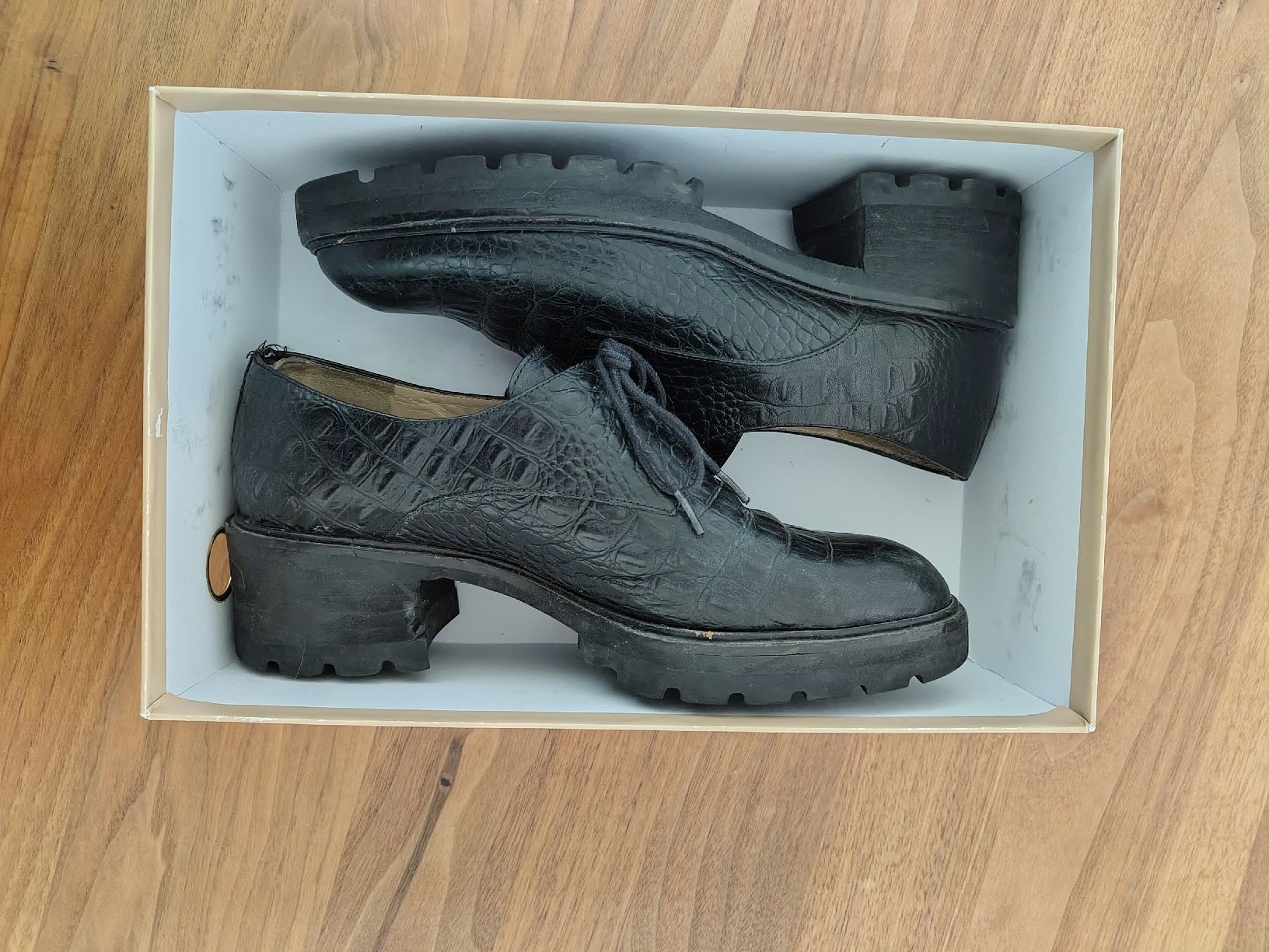 Scarpe da donna: Helsar Leder Schuhe Croc look 37 – Usato da Zürich venduto da betzec 4