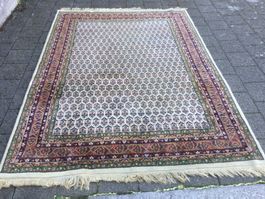 Grosser gebrauchter Mir Orientteppich