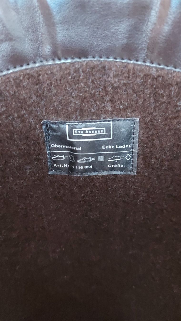 Scarpe da donna: Leder-Stiefel braun, Gr. 36 – Nuovo (secondo la descrizione) da Rotkreuz venduto da eri_t25d 5