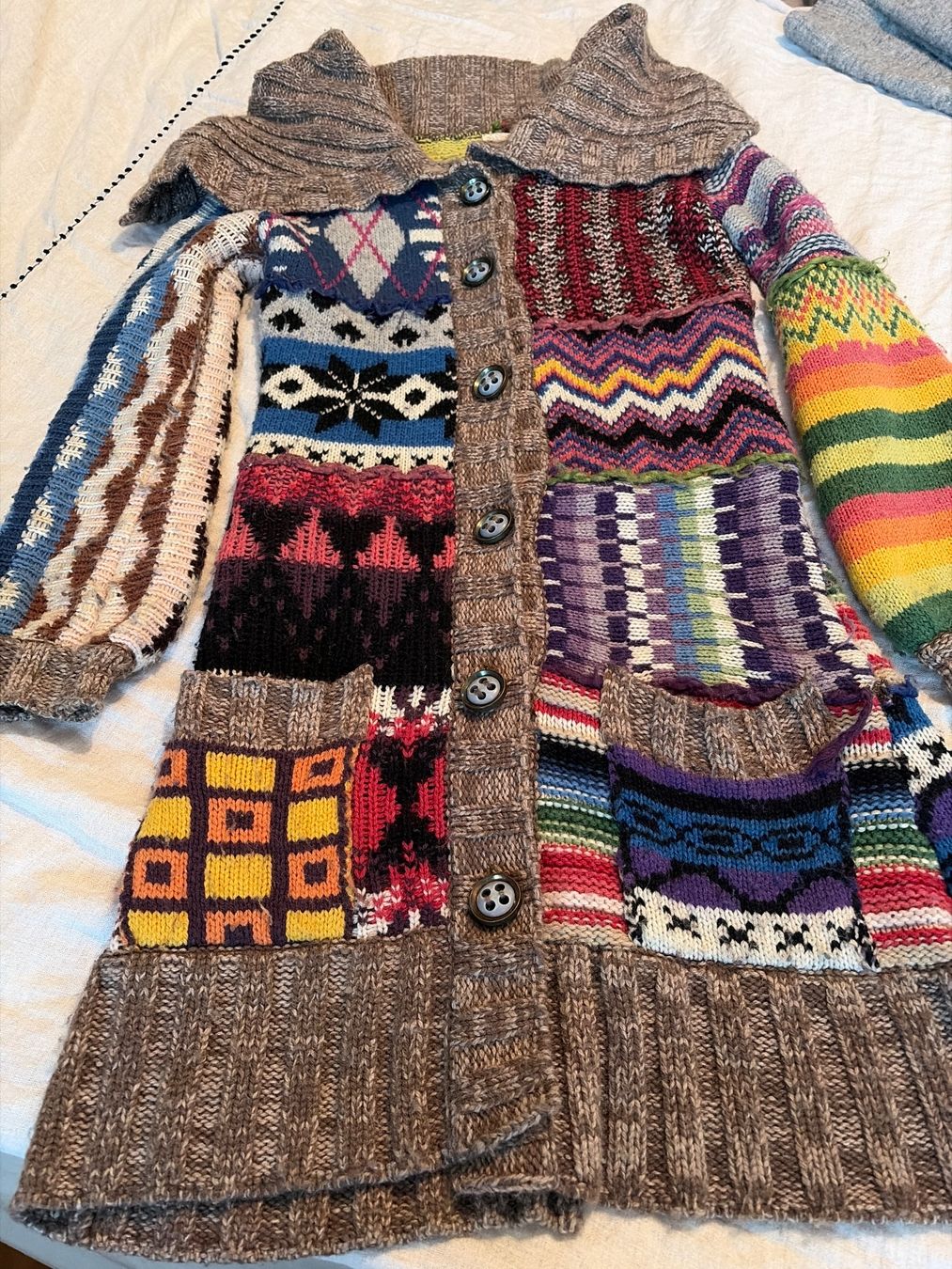 Desigual Cappotti: Desigual Strickmantel Grösse S – Usato da Magden venduto da luna114 1