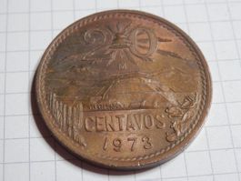 Mexiko 20 Centavos, 1973