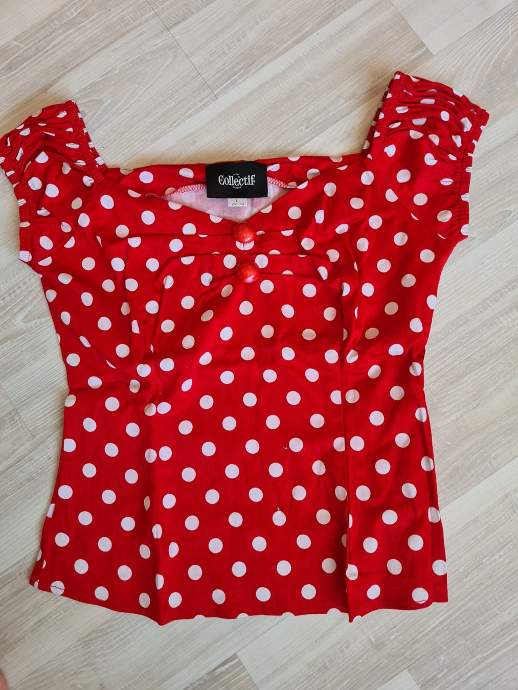 Blusen: Vintage Bluse gr. L – Neu (gemäss Beschreibung) aus Oberlunkhofen von Kupferhexe