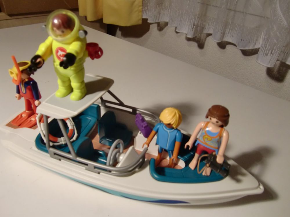 Playmobil Schiff Boot Walbeobachtung Motor Tauchen | Kaufen auf Ricardo