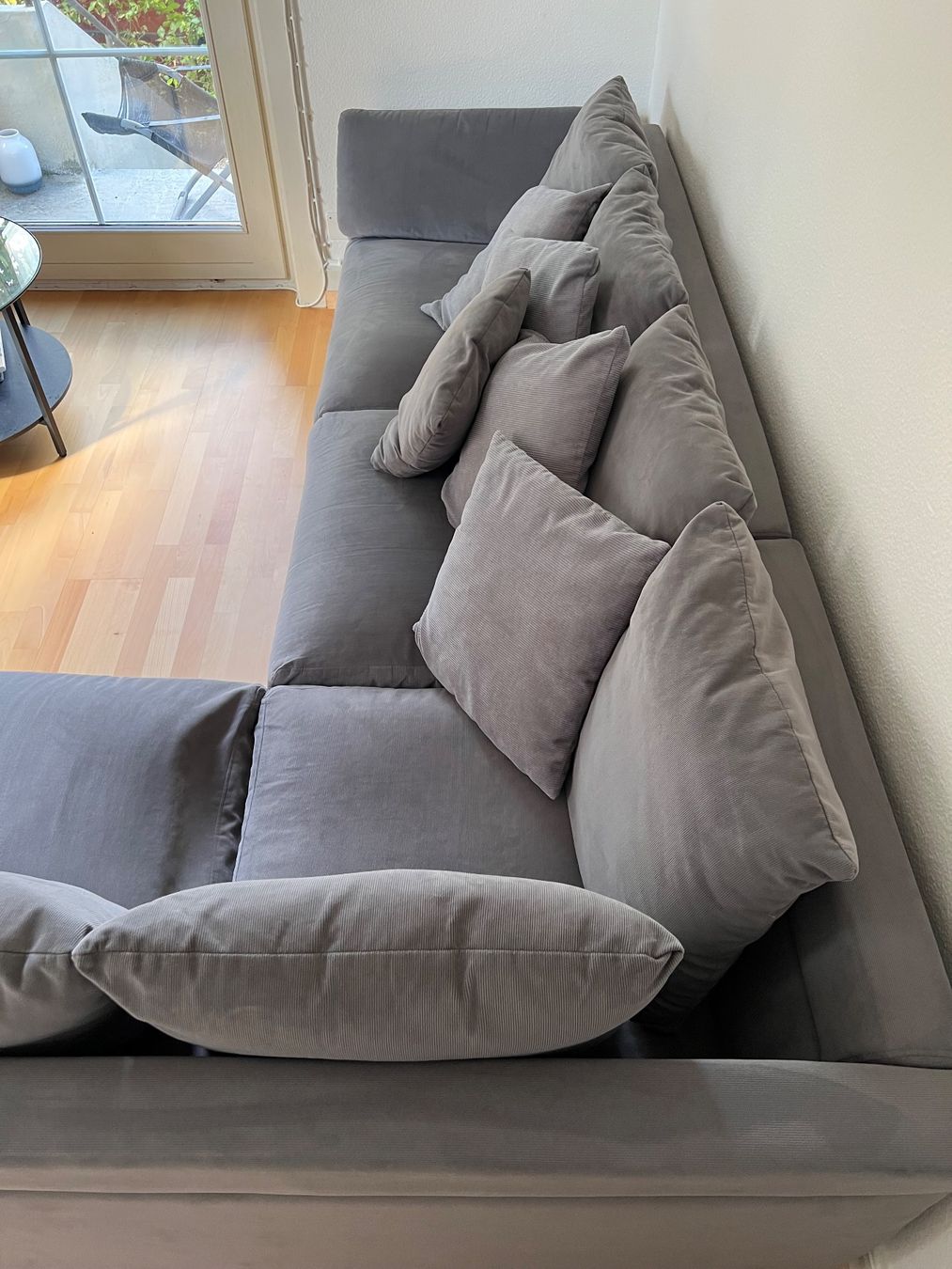 Beliani Divani: Grey corner sofa – Usato da Zürich venduto da nic_sm9b 3