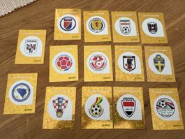 WM26 Panini 14x Wappen 