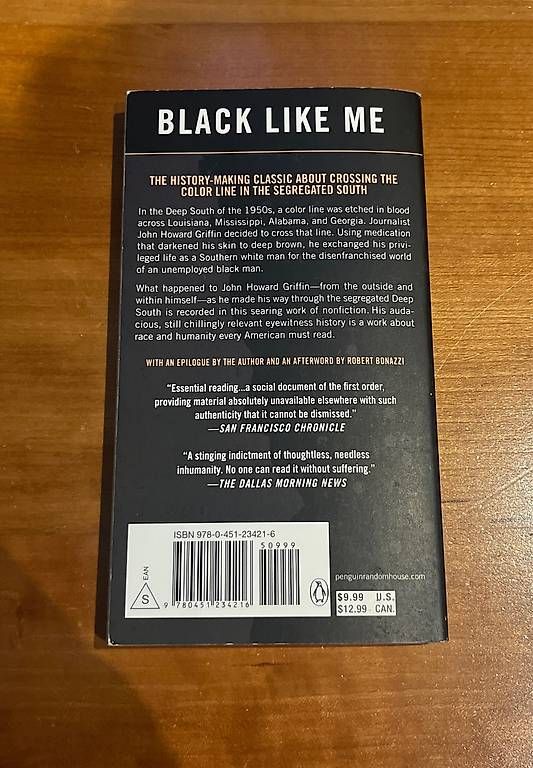 Livres: Black like me – D'occasion à Wimmis par nik_7vm7 1