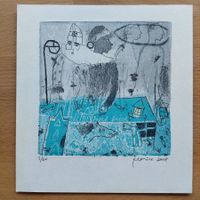 Exlibris Irina Yelagina - Original Radierung signiert