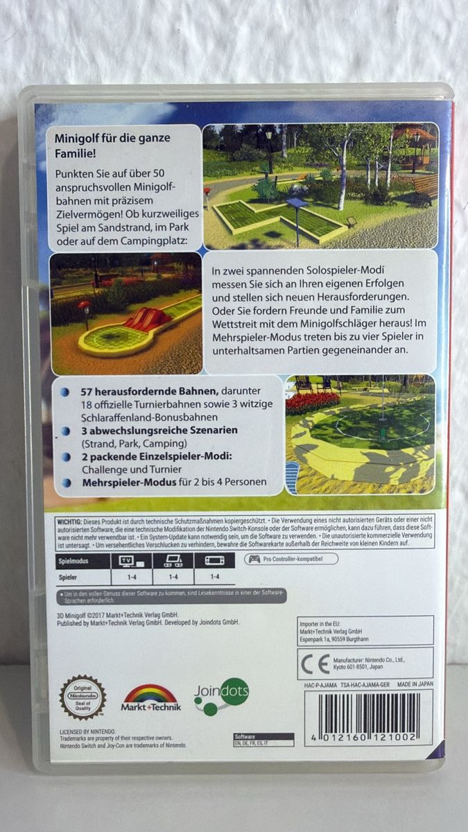 Nintendo Spiele: Nintendo Switch 3D Mini Golf Game - Fun for Everyone! – Gebraucht aus Ehrendingen von bubulence 1