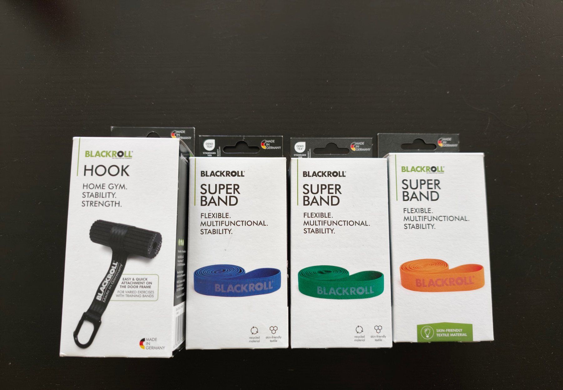 Hometrainer: Blackroll Set: Hook Türanker & 3 Super Bands – Neu (gemäss Beschreibung) aus Winterthur von dmazzotta