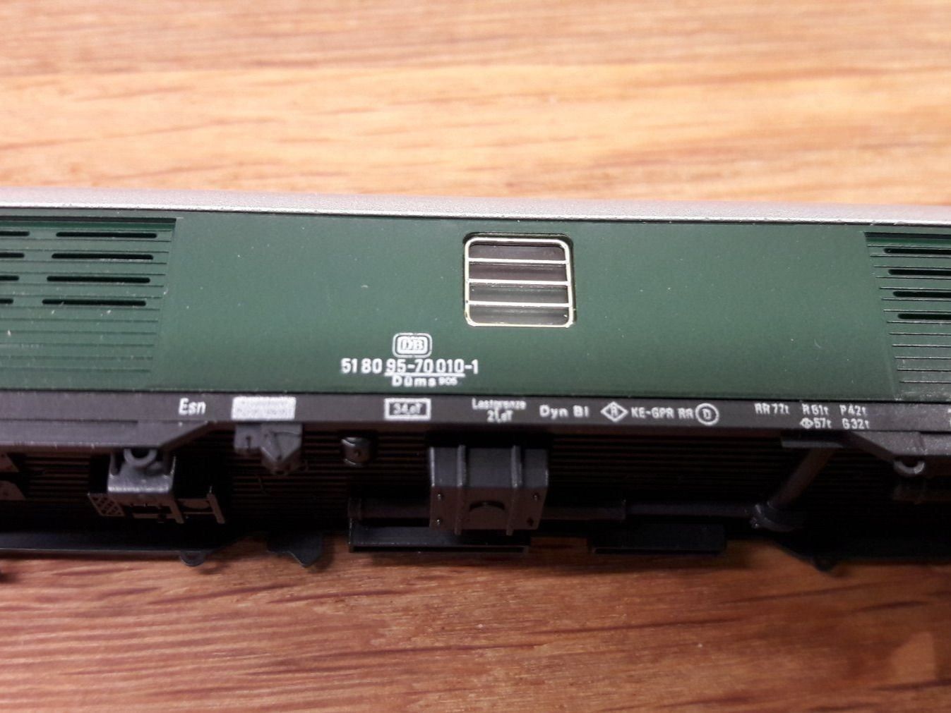 Fleischmann Modellini di ferrovie: Fleischmann N : DB fourgon bagages "Düms – Usato da Buttes venduto da Cafe2005 6