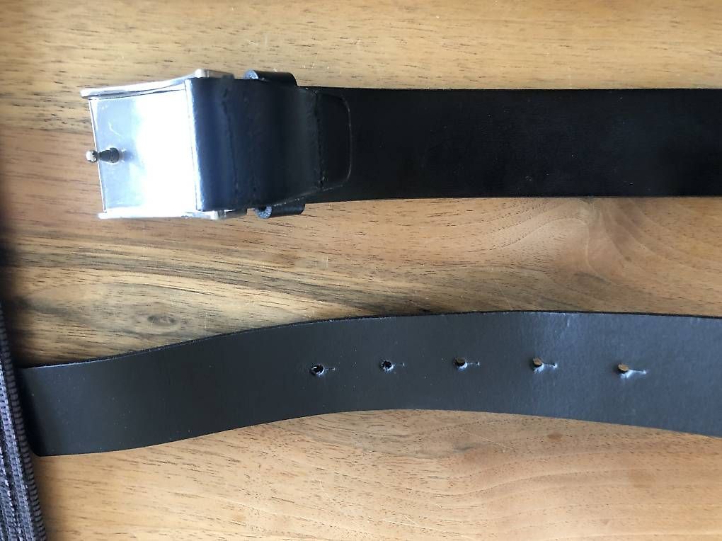 Cinture: Ledergurt Strellson, schwarz. 80 cm – Usato da Bottighofen venduto da con_6lgw 4