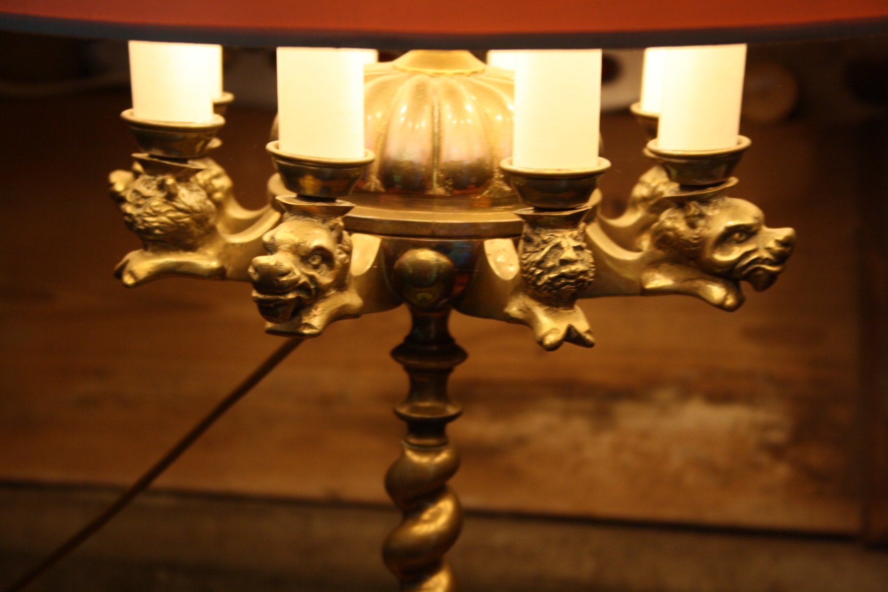 Lampade: SCHÖNE SCHWERE MESSING LAMPE LEUCHTER  TISCHLAMPE – Usato da Wauwil venduto da Pneuedy 3