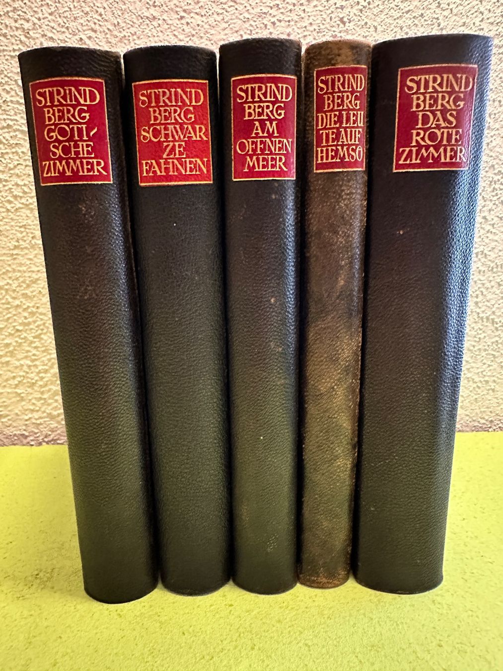 Libri: August Strindberg: 5 Bde. Romane, 7 Bde. Dramen – Usato da Zürich venduto da allp 1