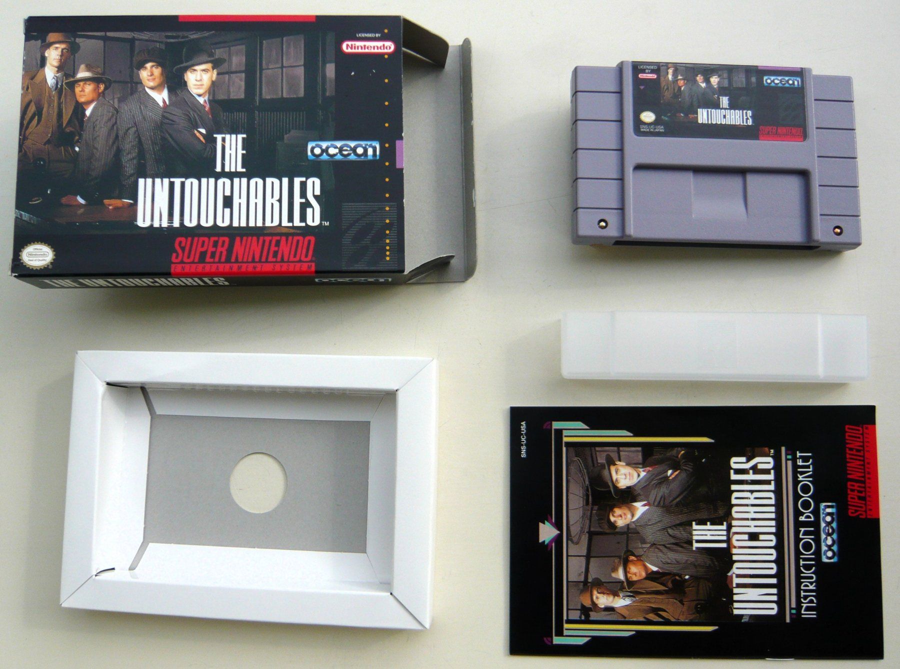 Nintendo Spiele: SNES:  The Untouchables, CIB, Excellent état ! – Gebraucht aus Onex von Jaguar1986 2