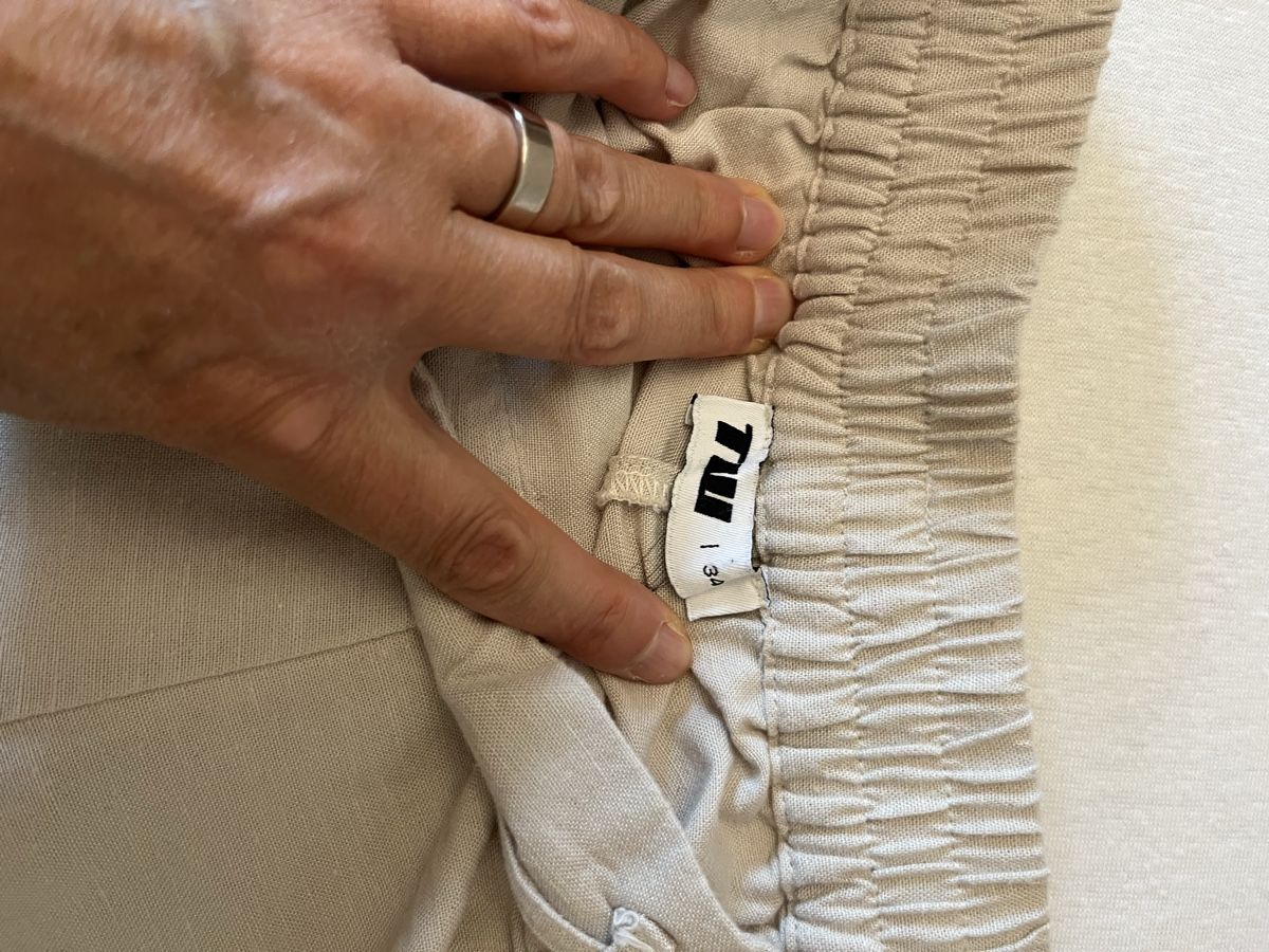 Tally Weijl Hosen: Leichte Stoffhose beige Gr. 34 – Gebraucht aus Bern von Regi1975 1