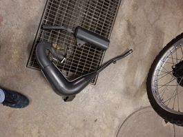 Auspuffanlage yamaha dt 125