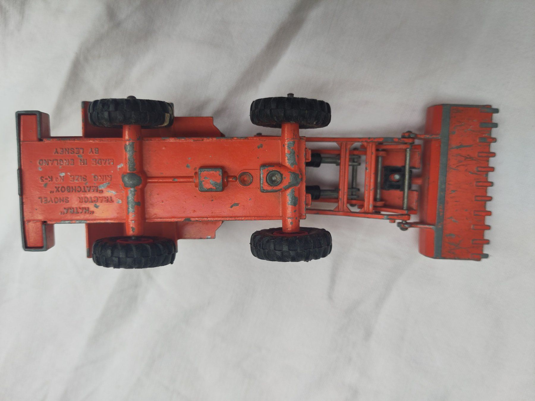 Matchbox Modellautos: Matchbox King Size No. K-3 "HATRA" Tractor Shovel – Gebraucht aus Muttenz von Laeckerlihamschter 7