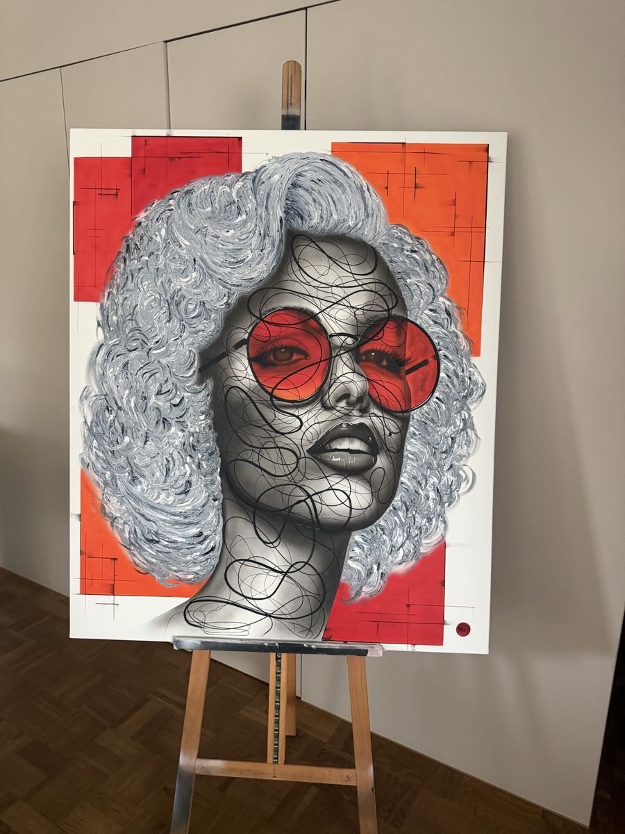 Dipinti: Modernes Marilyn Monroe Originalgemälde 100 x 120 cm – Nuovo (secondo la descrizione) da Perlen venduto da fra_jjt6 2