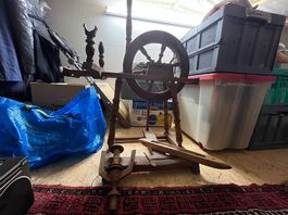 Antikes Spinnrad