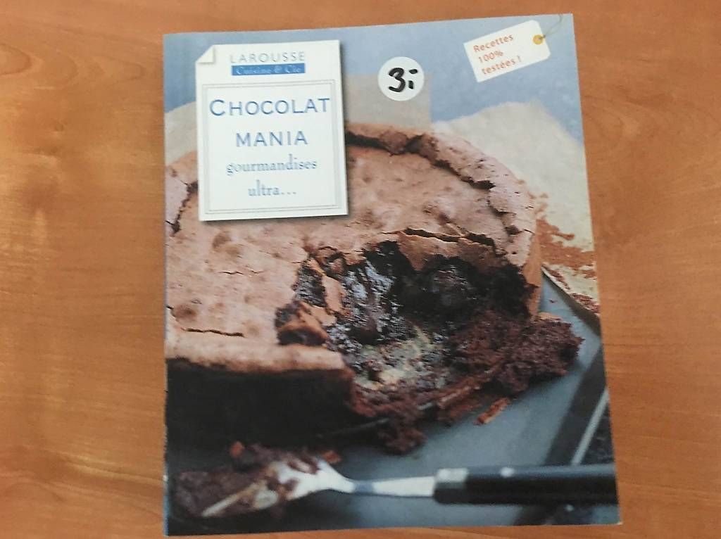 Libri: Livre de recettes "Chocolat Mania" Larousse – Usato da Vétroz venduto da Laura-C