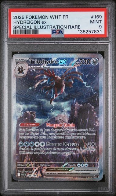 Pokémon Sammelbilder & Trading cards: Trioxhydre EX - Flamme Blanche - PSA9 FR – Gebraucht aus Bonnefontaine von arnaud1.01