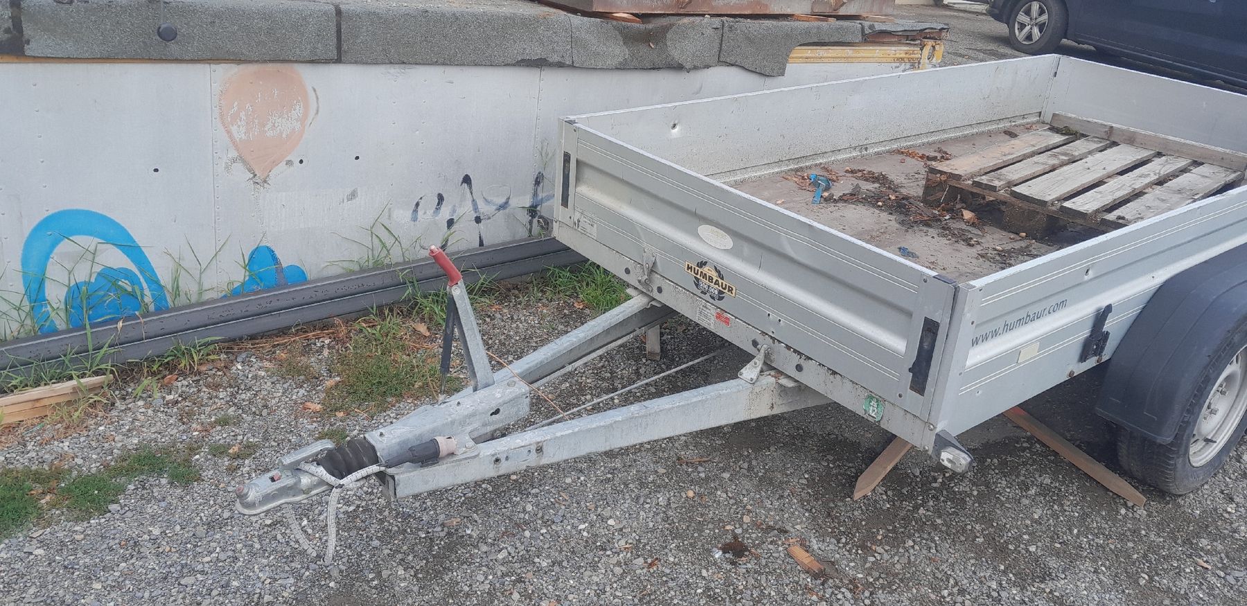 Humbaur Rimorchi: auto anhänger  – Difettoso da Künten venduto da mae_8zrs 2
