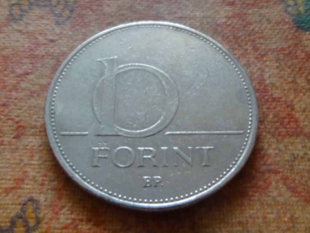 Tutti le monete: HONGRIE  10  Forint  2004  (P) – Usato da Romanel-sur-Lausanne venduto da Swift13 1