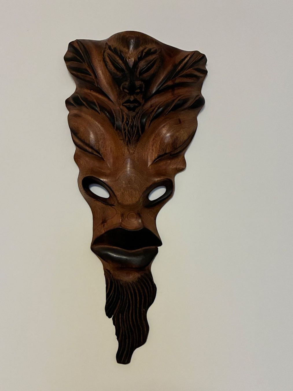 Maschere: Thailändische Holzmaske geschnitzt 56,5cm – Usato da Frick venduto da sandra037 8