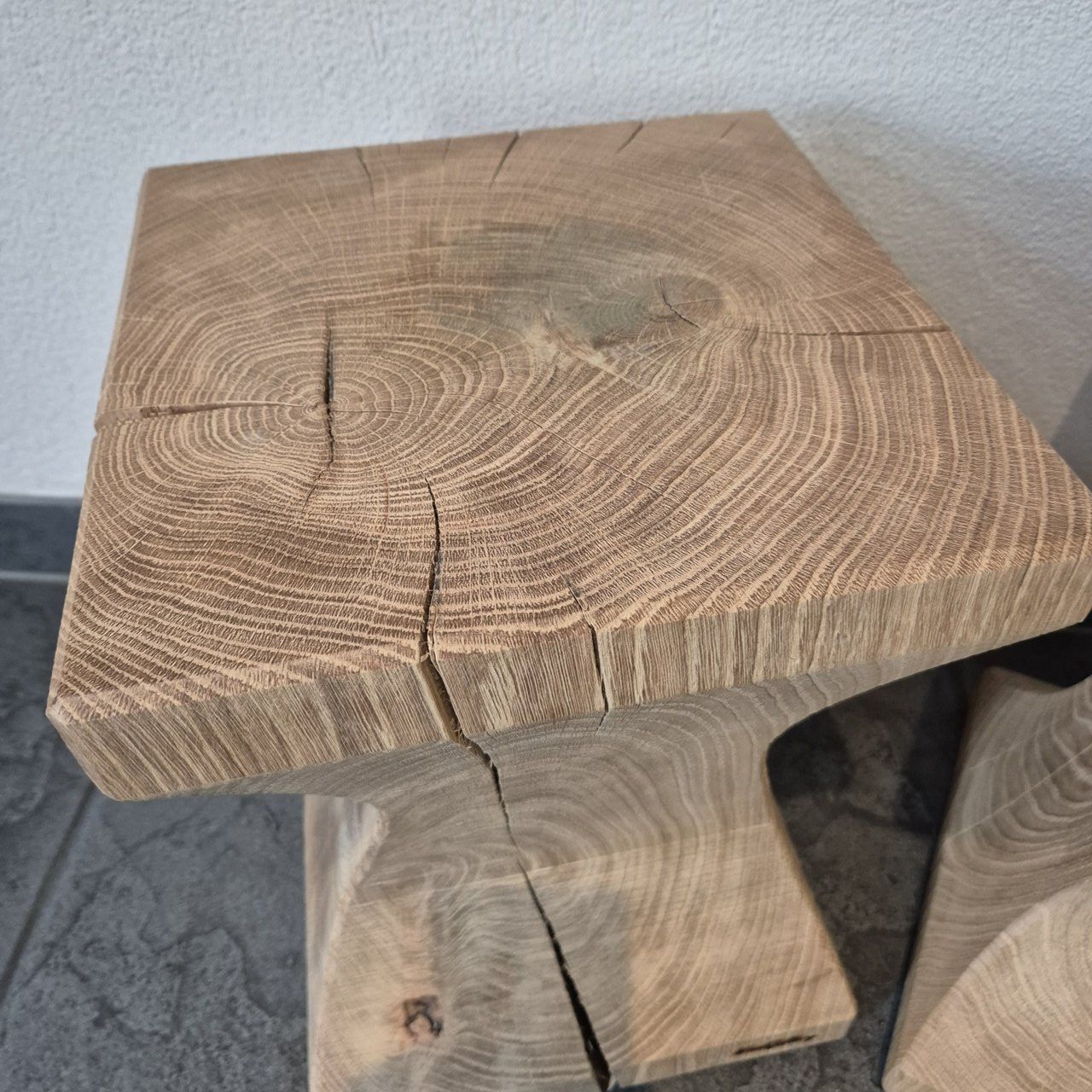 Sgabelli: Sitz-Hocker Eiche gewölbt – Nuovo (secondo la descrizione) da Ottenbach venduto da WoodGallery 1