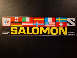 Vintage  Sticker Salamon Ski (70er Jahre)